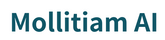 Mollitiam AI landscape graphic white background